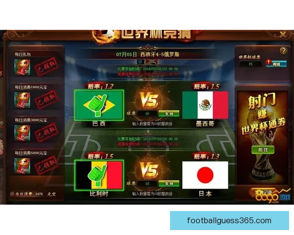 世界杯竞猜游戏攻略全解析技巧助你精准预测胜负赢取丰厚奖励